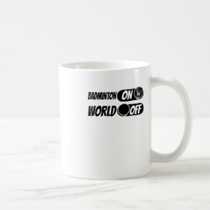 Badminton Shuttle Racket - Team Badminton on World Kaffeetasse