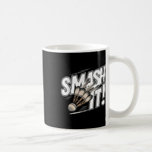 Badminton Shuttle Smash Kaffeetasse