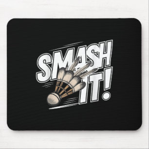 Badminton Shuttle Smash Mousepad