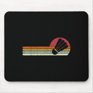 Badminton-Shuttle Sonnenuntergang Distressed Mousepad
