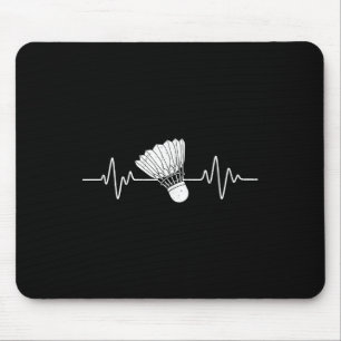 Badminton Shuttle Sports Team Spieler Funny Badmin Mousepad