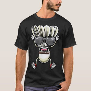 Badminton-Shuttle-Tanz T-Shirt