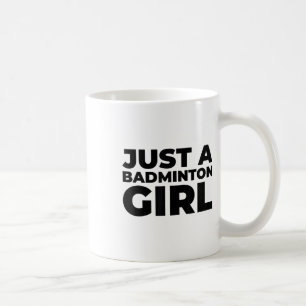 Badminton Shuttle Team Racket - Nur ein Badminton Kaffeetasse