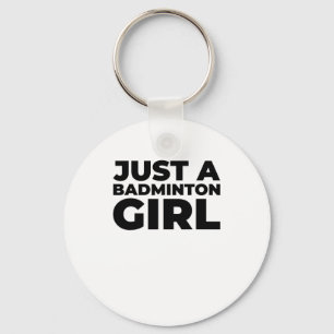 Badminton Shuttle Team Racket - Nur ein Badminton  Schlüsselanhänger