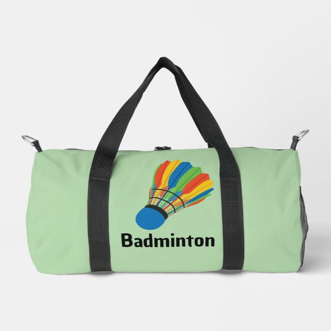 Badminton Shuttlecock Design Duffel Bag Duffle Bag (Vorderseite)