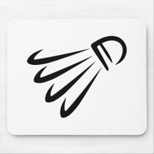 Badminton shuttlecock mousepad