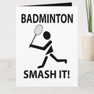 Badminton Smash It Sports Spieler Badminton Karte