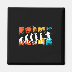 Badminton-Spieler Evolution Shuttle Badminton-Schl Magnet