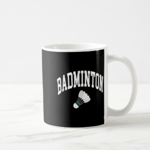 Badminton-Spieler-Shuttle-Grafik-Tanktop Kaffeetasse