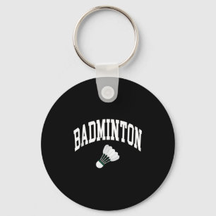 Badminton-Spieler-Shuttle-Grafik-Tanktop  Schlüsselanhänger