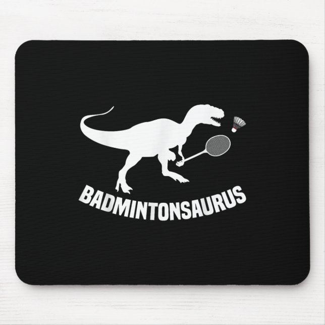 Badminton-Spieler Shuttlecock Team Trainer Badmint Mousepad (Vorne)