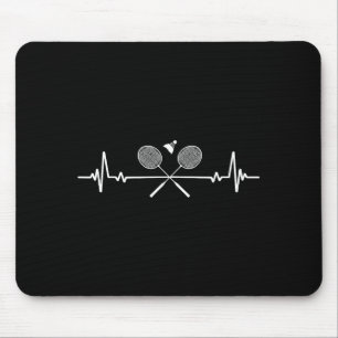 Badminton-Spieler Spieler Trainer Fans Jungen Mann Mousepad