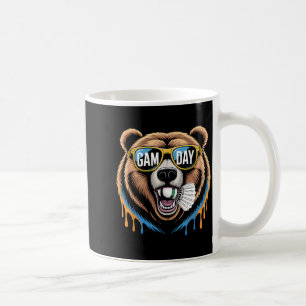 Badminton-Spieltag Bär Lustiger Badminton-Liebhabe Kaffeetasse