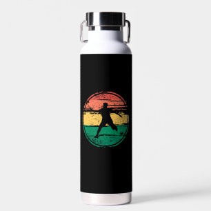 Badminton Sport Retro Trinkflasche