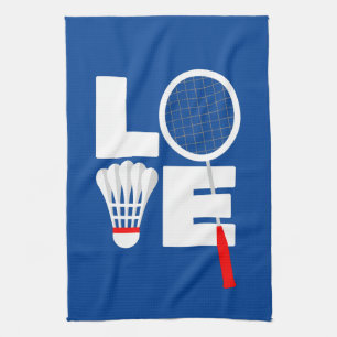 Badminton Sporttuch - LIEBE Geschirrtuch