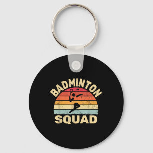Badminton Squad für Männer - Vintager Shuttle-Spor Schlüsselanhänger