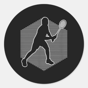 Badminton Squash Frauen Shuttle Männer Runder Aufkleber