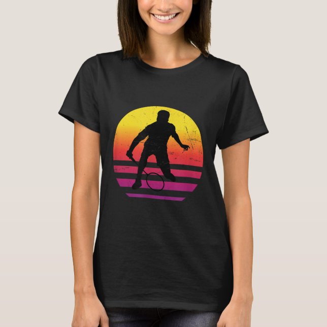 Badminton Squash Männer Shuttlecock Frauen  T-Shirt (Vorderseite)