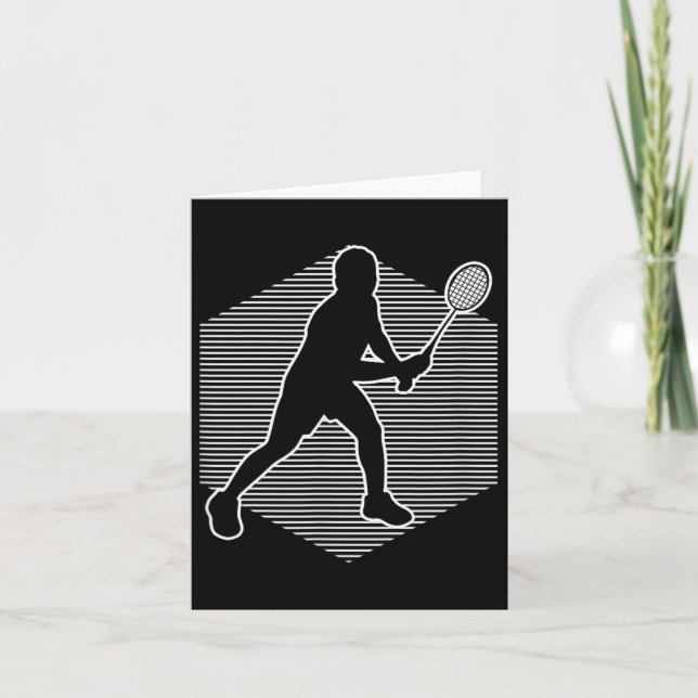 Badminton Squash Womens Shuttle Men Karte (Vorderseite)