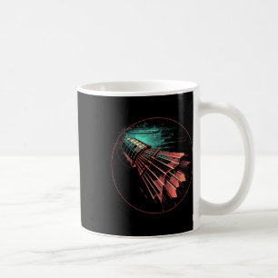 Badminton Steampunk Shuttle Player Kaffeetasse