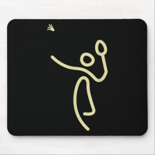Badminton Stockmann – Federball-Geschenkidee Mousepad