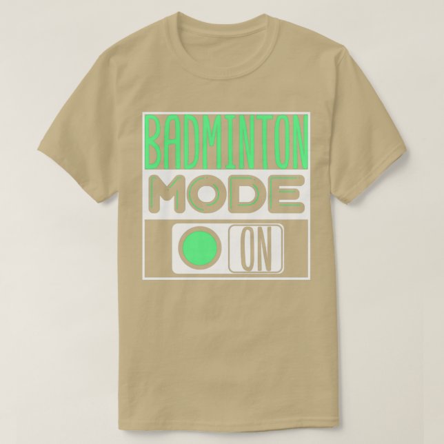 Badminton T 4 T-Shirt (Design vorne)