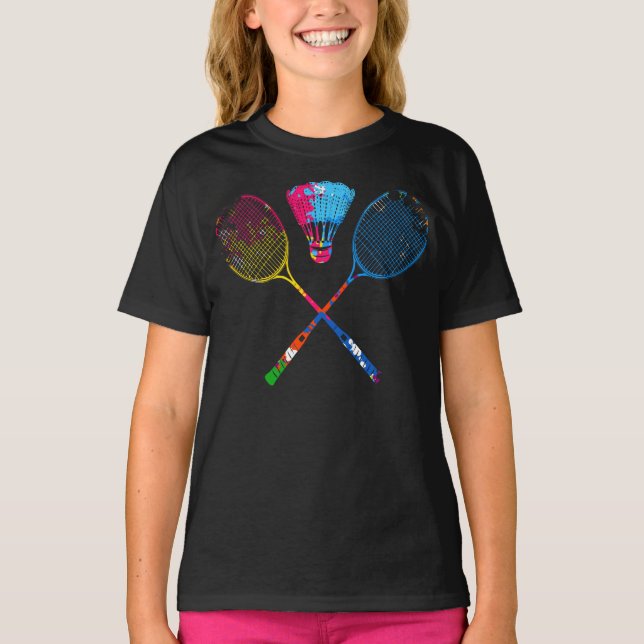 Badminton T-Shirt (Vorderseite)