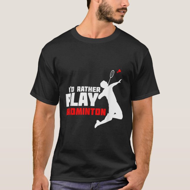 Badminton T-Shirt (Vorderseite)