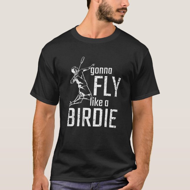 Badminton T-Shirt (Vorderseite)