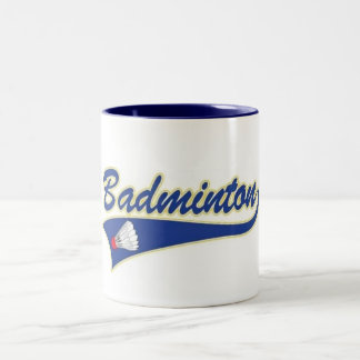 Badminton-Tasse Zweifarbige Tasse