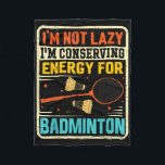 Badminton Teenager - Not Lazy Conserving Energy  Fleecedecke<br><div class="desc">Badminton Teenager - Not Lazy Conserving Energy</div>