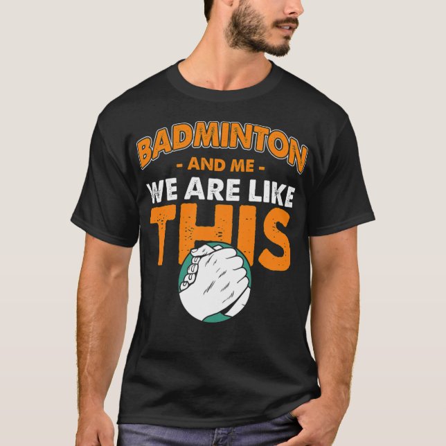 Badminton Tennis Badminton Trainingskleidung T-Shirt (Vorderseite)