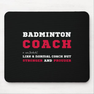 Badminton-Trainer Sport-Coaching-Definition Gesche Mousepad