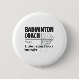 Badminton-Trainer Substantiv Definition Badminton Button