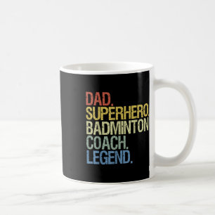 Badminton-Trainer-Vater Kaffeetasse