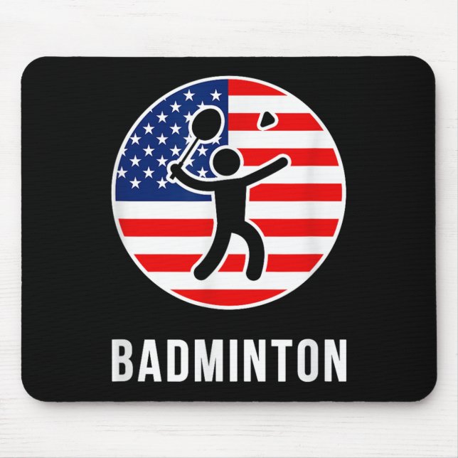 Badminton USA  Mousepad (Vorne)