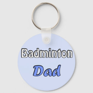 Badminton Vater Schlüsselanhänger