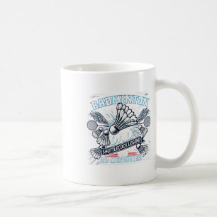 Badminton-Vater-Shuttle-Legende-Lustiges-Sport-Des Kaffeetasse
