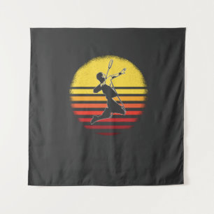 Badminton Vintag Wandteppich