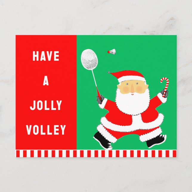 Badminton Weihnachten (Vorderseite)