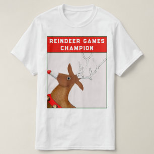 Badminton Weihnachtsfeiertag T-Shirt