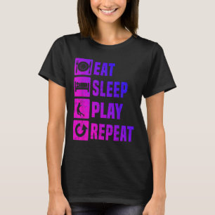 Badmintonspieler Squash Herren Badminton Federball T-Shirt