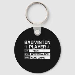 Badmintonspieler Talentbestimmung Gutes Aussehen S Schlüsselanhänger