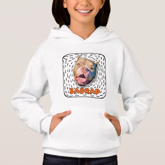 BADRAP Happy Head Hoodie (Vorderseite)