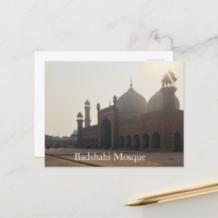 Badshahi Mosque Lahore Pakistan Postcard Postkarte
