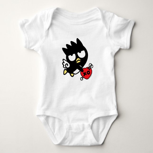 Badtz Maru Cupid Valentine Baby Strampler (Vorderseite)