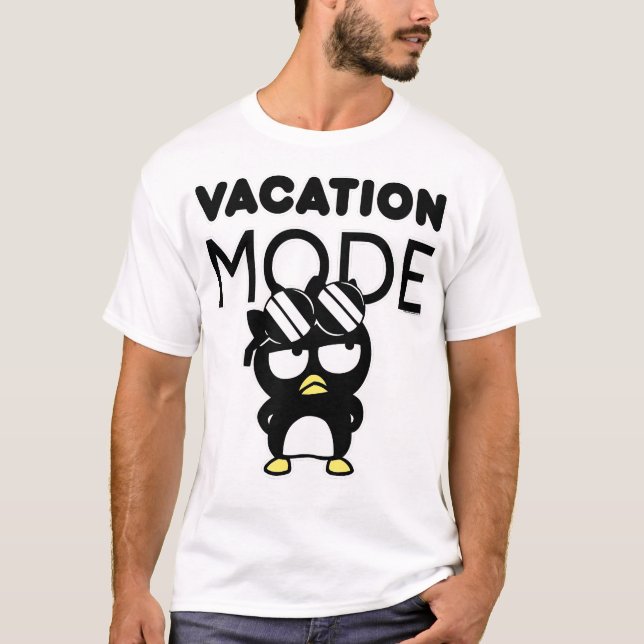 BadtzMaru-Urlaubsmodus T-Shirt (Vorderseite)