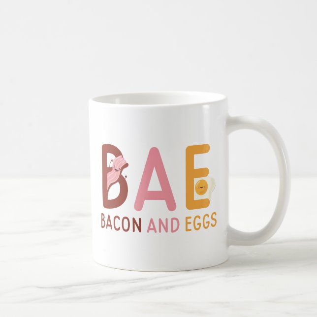 BAE Bacon und Eier Kaffeetasse (Rechts)