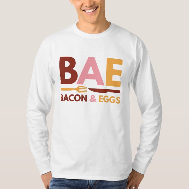 BAE Bacon und Eier T-Shirt (Vorderseite)