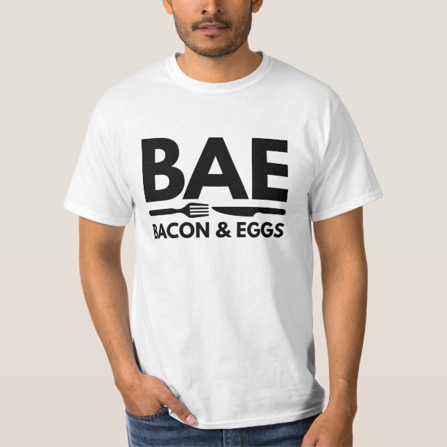 BAE Bacon und Eier T-Shirt (Vorderseite)